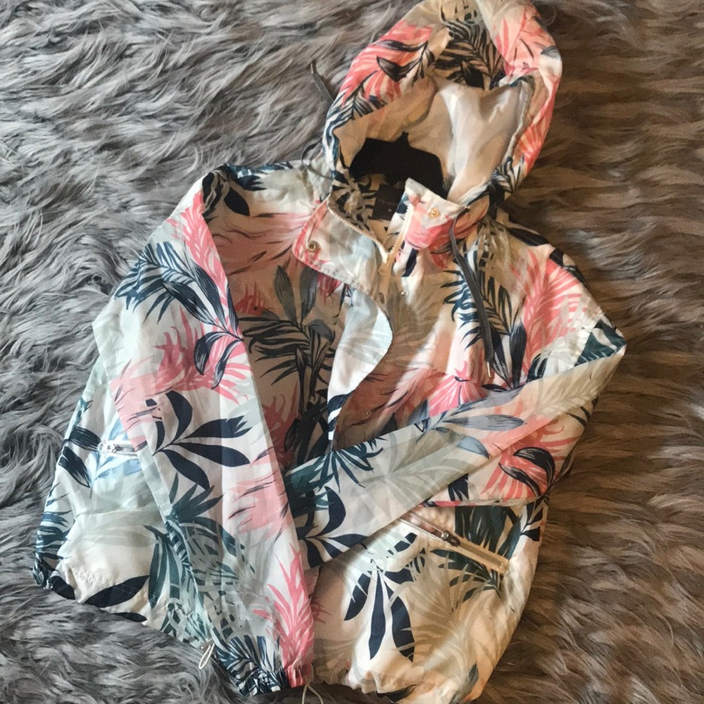 COLORFUL MEDIUM RAIN/SPORTS JACKET - Picture 2 of 4